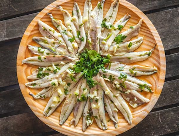 Anchois marinés 